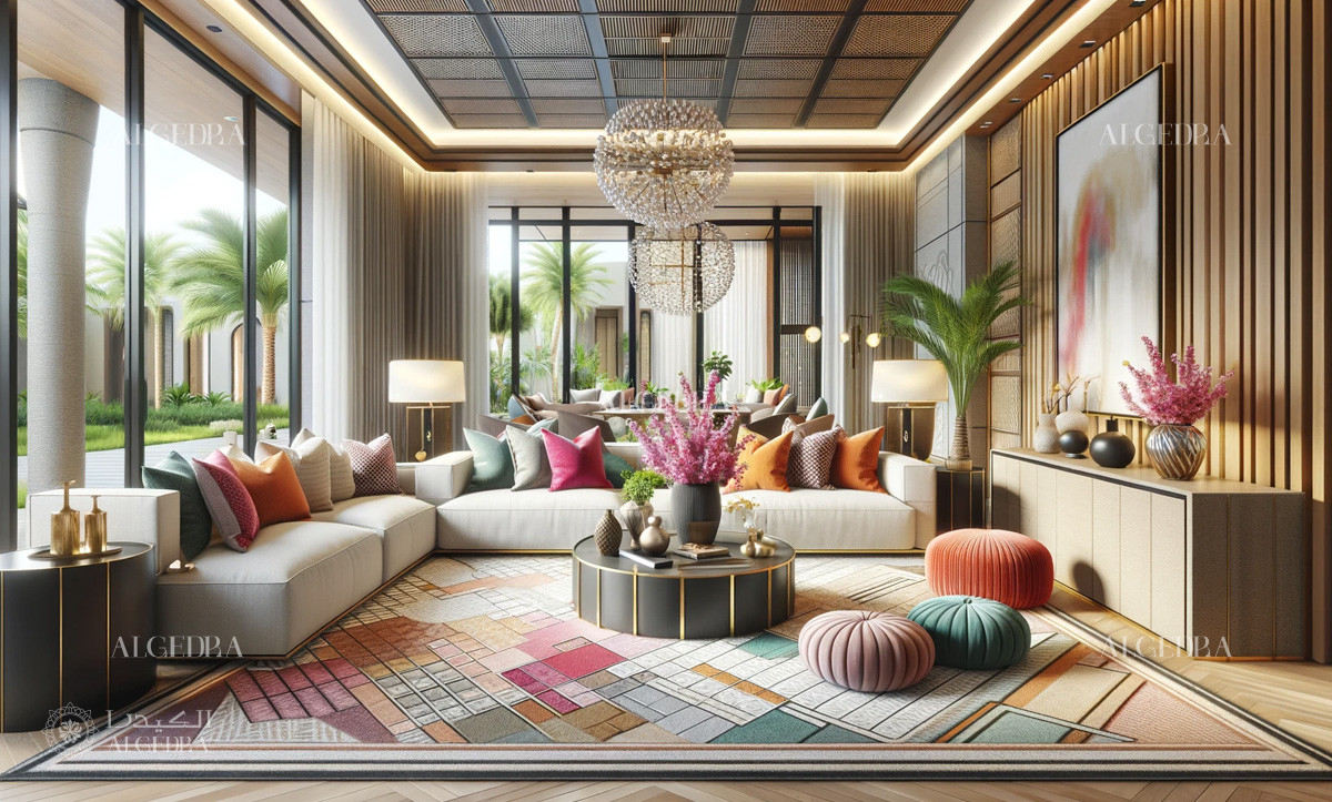 villa living room design